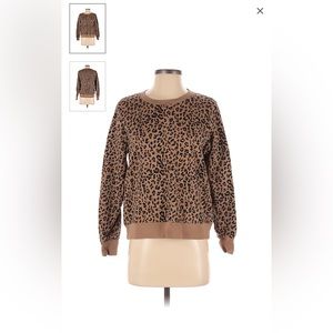 J. Crew Cheetah Print Sweater